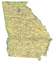 click on the map of Georgia