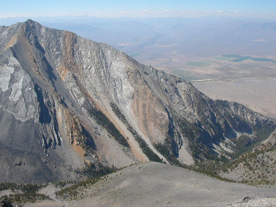 View from Mount Borah