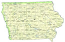 click on the map of Iowa