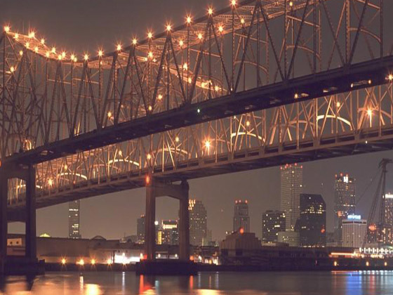 Bridge in New Orleans