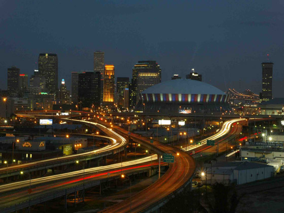 Roads in New Orleans