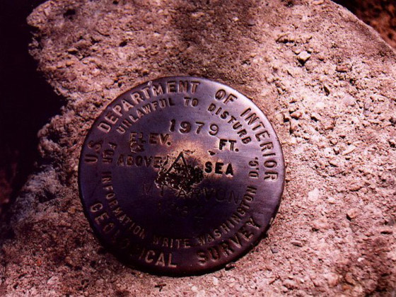 Geological Benchmark Mount Arvon