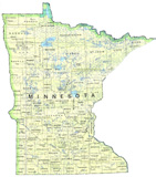 click on the map of Minnesota
