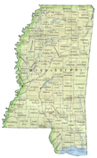 click on the map of Mississippi