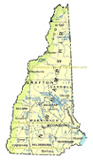 click on the map of New Hampshire