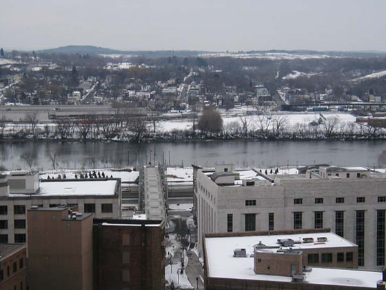 Albany, NY  in the Winter