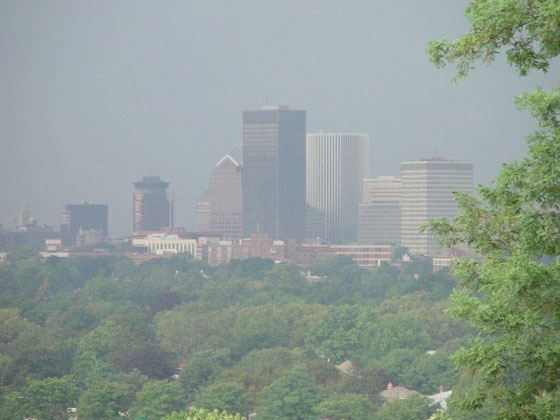 view on Rochester