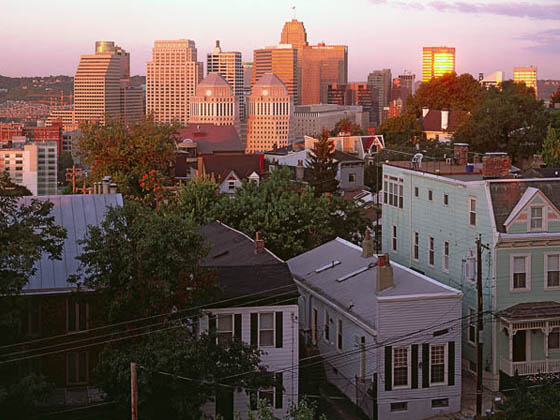 view on Cincinnati