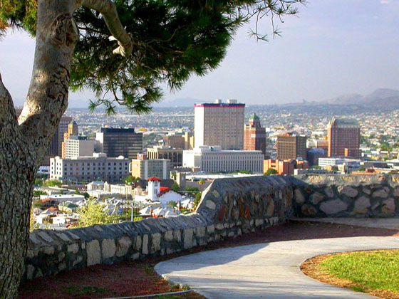view on El Paso
