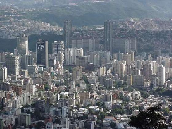 view over Caracas