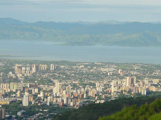 view over Maracay